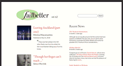 Desktop Screenshot of failbetter.com